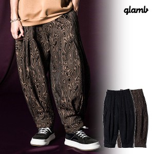 2024 春 先行予約 3月上旬〜中旬入荷予定 glamb グラム Jacquard Balloon Pants ジャガードバルーンパンツ パンツ 送料無料 atfpts