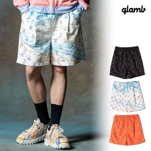 2024 夏 先行予約 5月下旬〜6月上旬入荷予定 glamb グラム Initial Swim Shorts イニシャルスイムショーツ パンツ 送料無料 atfpts