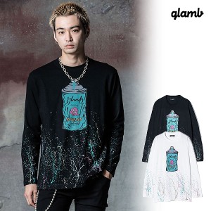 2024 秋 先行予約 9月上旬〜中旬入荷予定 glamb グラム Spray Long Sleeves T-Shirt スプレーロングスリーブTシャツ Tシャツ atftps