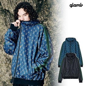 2024 秋 先行予約 8月下旬〜9月上旬入荷予定 glamb グラム Casino Monogram Hoodie カジノモノグラムフーディ パーカー 送料無料 atftps