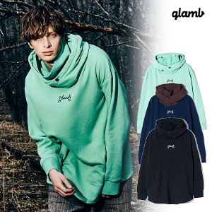 2024 秋 先行予約 10月上旬〜中旬入荷予定 glamb グラム Layered Neck Hoodie レイヤードネックフーディ パーカー 送料無料 atftps