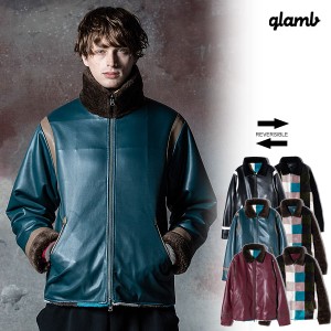 2024 秋 先行予約 9月下旬〜10月上旬入荷予定 glamb グラム Reversible Boa Jacket リバーシブルボアジャケット ジャケット 送料無料 atf