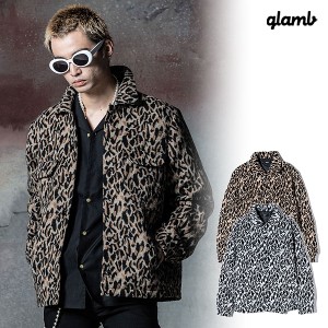 2024 秋 先行予約 10月上旬〜中旬入荷予定 glamb グラム Shaggy Leopard Jacket シャギーレオパードジャケット ジャケット 送料無料 atfj