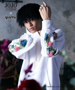 再予約 9月下旬〜10月上旬入荷予定 glamb×ジョジョの奇妙な冒険  glamb グラム Giorno Giovanna's stand hoodie  atftps