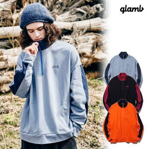 glamb グラム Zip Neck Sweat ジップネックスウェット スウェット 送料無料 atftps