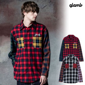 2024 秋 先行予約 7月下旬〜8月上旬入荷予定 glamb グラム Multi Check Shirt マルチチェックシャツ 送料無料 atftps