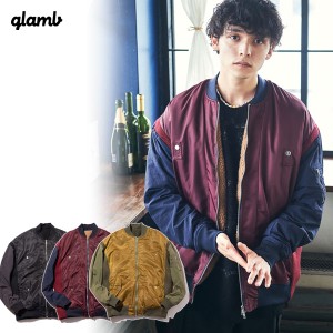 50％OFF SALE セール glamb グラム Reversible multi MA-1 リバーシブルマルチエムエーワン メンズ ジャケット 送料無料 atfjkt