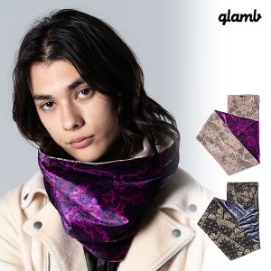 glamb グラム Paisley Velour Stole ストール 送料無料 atfacc