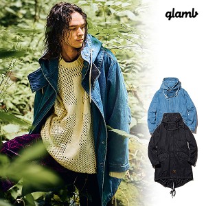 glamb グラム Denim High Neck Mods Coat コート 送料無料 atfjkt