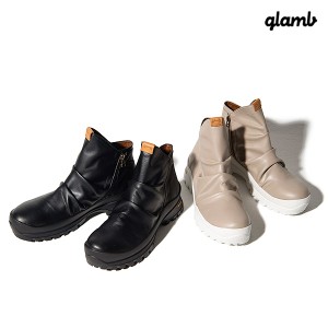 glamb グラム Side Zip Drape Boots ブーツ 送料無料 atfacc