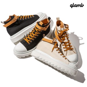 glamb グラム Shark Sole Canvas Sneakers スニーカー 送料無料 atfacc