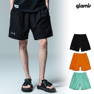 glamb グラム Spin Logo Swim Shorts ショートパンツ 送料無料 atfpts