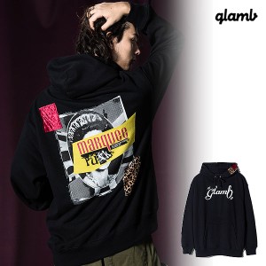 glamb グラム marquee club? Patch Hoodie マーキークラブパッチフーディ パーカー atftps