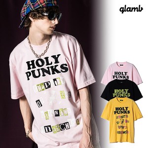 2024 春 先行予約 2月上旬〜中旬入荷予定 glamb グラム Holy Punks T-shirts ホーリーパンクスTシャツ Tシャツ 送料無料 atftps