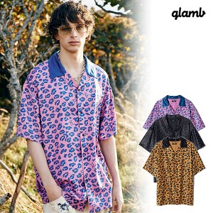 glamb グラム Leopard Bowling Shirts レオパードボウリングシャツ 送料無料