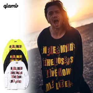 30%OFF SALE セール glamb グラム Slogan Print CS スローガンプリントカットソー  atftps