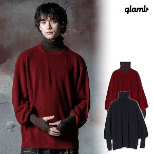 2024 秋 先行予約 9月上旬〜中旬入荷予定 glamb グラム Turtle Neck Creed Knit タートルネッククリードニット ニット 送料無料 atftps