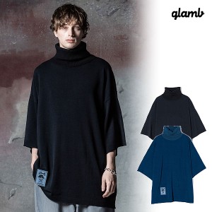 2024 秋 先行予約 8月下旬〜9月上旬入荷予定 glamb グラム Half Sleeves Turtle Neck Knit ハーフスリーブタートルネックニット atftps