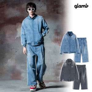 2024 秋 先行予約 9月下旬〜10月上旬入荷予定 glamb グラム Knit Denim Jersey Set Up セットアップ 送料無料 キャンセル不可 atfset