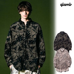 glamb グラム Messy Paisley SH メッシーペイズリーシャツ 送料無料