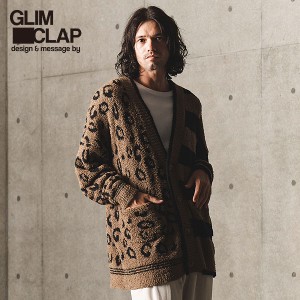 50％OFF SALE セール GLIMCLAP グリムクラップ Mole sweater asymmetry design cardigan 