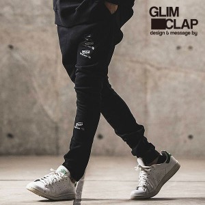 GLIMCLAP グリムクラップ Embroidered sweat pants メンズ パンツ 送料無料 atfpts