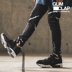 2023 秋冬 1st 先行予約 9月上旬〜中旬入荷予定 GLIMCLAP グリムクラップ Stem printed leggings メンズ レギンス 送料無料 atfpts