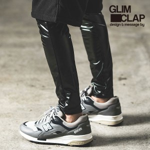 2023 秋冬 2nd 先行予約 10月下旬〜11月上旬入荷予定 GLIMCLAP グリムクラップ Coating fabric leggings メンズ レギンス atfpts