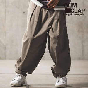 GLIMCLAP グリムクラップ Cotton color dungaree balloon silhouette pants atfpts