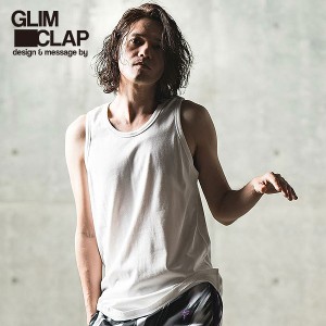 2023 春夏 2nd 先行予約 6月上旬〜中旬入荷予定 GLIMCLAP グリムクラップ Long length tank top メンズ タンクトップ atftps