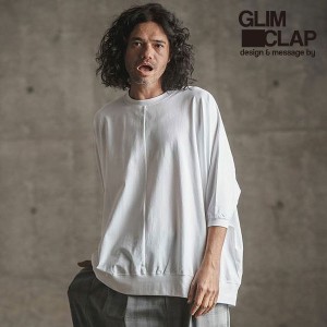 2024 春夏 1st 先行予約 2月中旬〜下旬入荷予定 GLIMCLAP グリムクラップ Dolman sleeve T-shirt メンズ Tシャツ 送料無料 atftps