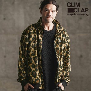 2024 春夏 1st 先行予約 2月中旬〜下旬入荷予定 GLIMCLAP グリムクラップ Leopard pattern track jacket メンズ ジャケット atfjkt