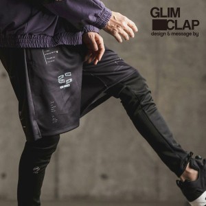 2024 春夏 1st 先行予約 2月中旬〜下旬入荷予定 GLIMCLAP グリムクラップ Hand writing-esque pattern jersey shorts メンズ atfpts