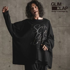 2024 春夏 1st 先行予約 2月上旬〜中旬入荷予定 GLIMCLAP グリムクラップ Mesh layered design long sleeve cut sew メンズ atftps