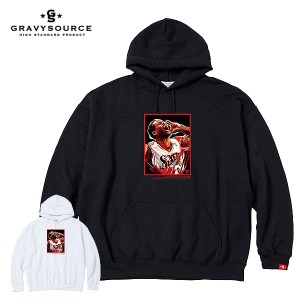 50％OFF SALE セール GRAVYSOURCE グレイビーソース THE ANSWER HOODY gravysource メンズ パーカー ストリート atftps