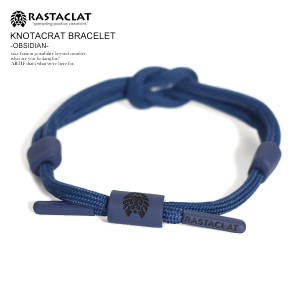 RASTACLAT ラスタクラット KNOTACRAT BRACELET -OBSIDIAN- メンズ レディース アクセサリー ブレスレット ストリート atfacc