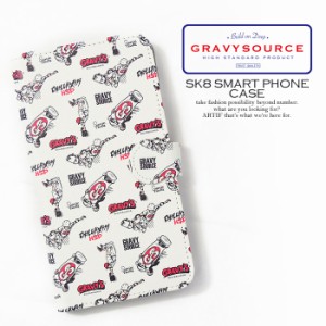 50％OFF SALE セール GRAVYSOURCE グレイビーソース SK8 SMART PHONE CASE メンズ スマートフォンケース ストリート atfacc