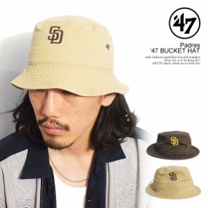 '47 フォーティーセブン Padres ’47 BUCKET HAT メンズ ハット バケットハット バケハ パドレス ストリート atfcap