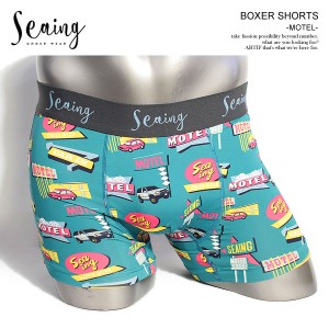 Seaing シーング BOXER SHORTS #MOTEL メンズ ボクサーブリーフ ボクサーパンツ ショーツ 水陸両用 ストリート atfacc