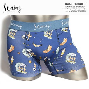 Seaing シーング BOXER SHORTS #ENDRESS SUMMER メンズ ボクサーブリーフ ボクサーパンツ ショーツ 水陸両用 ストリート atfacc