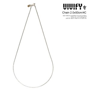 VIVIFY ビビファイ Chain 2.0x50cm/4C メンズ ネックレス ネックレスチェーン アズキチェーン atfacc