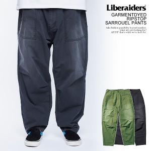 Liberaiders リベレイダース GARMENTDYED RIPSTOP SARROUEL PANTS メンズ パンツ ベイカーパンツ サルエルパンツ 送料無料 atfpts