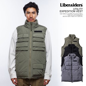 30％OFF SALE セール Liberaiders リベレイダース UTILITY EXPEDITION VEST メンズ ベスト 中綿ベスト シンサレート 送料無料 atfjkt