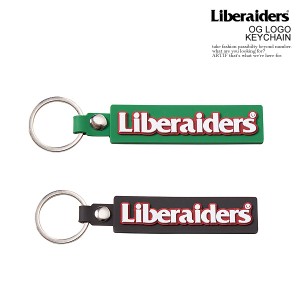 Liberaiders リベレイダース OG LOGO KEYCHAIN メンズ キーホルダー キーリング ラバーキーホルダー ストリート atfacc