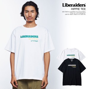 Liberaiders リベレイダース HIPPIE TEE メンズ Tシャツ 半袖 ヴィンテージ加工 ストリート atftps