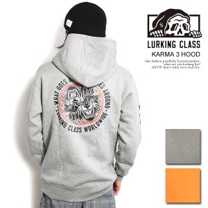 30％OFF SALE セール LURKING CLASS ラーキングクラス KARMA 3 HOOD メンズ パーカー スウェット プルオーバー ストリート atftps