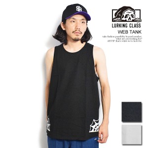 30%OFF SALE セール LURKING CLASS ラーキングクラス WEB TANK メンズ タンクトップ Tシャツ SKETCHY TANK アートワーク ストリート atft