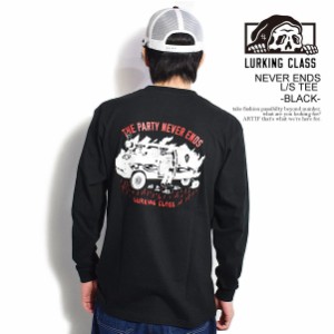 LURKING CLASS ラーキングクラス NEVER ENDS L/S TEE -BLACK- メンズ Tシャツ ロンT 長袖 SKETCHY TANK ストリート atftps