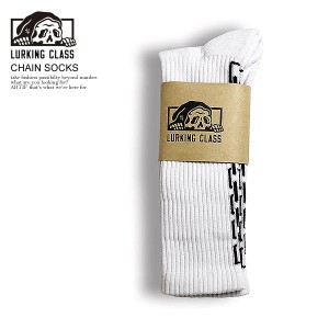 LURKING CLASS ラーキングクラス CHAIN SOCKS メンズ ソックス 靴下 ハイソックス ストリート atfacc