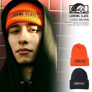 LURKING CLASS ラーキングクラス LOGO BEANIE メンズ ニットキャップ ニット帽 ビーニー ストリート atfcap